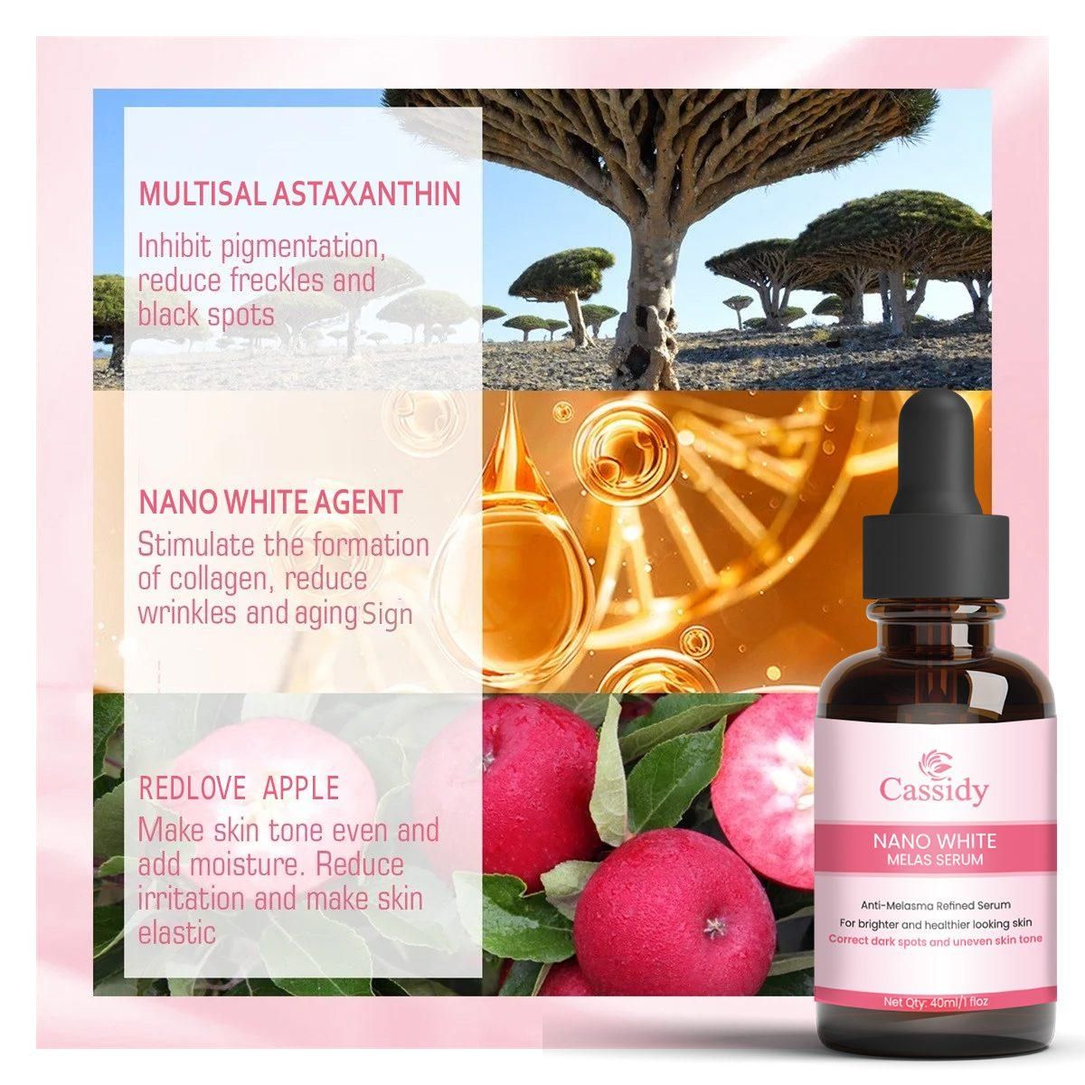 CASSIDY Nano White Melas Serum, 40ml
